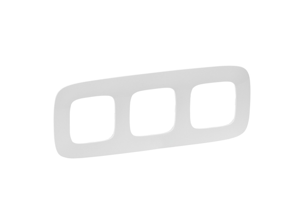 Valena ALLURE Рамка 3 поста жемчуг универсальная Legrand 754413