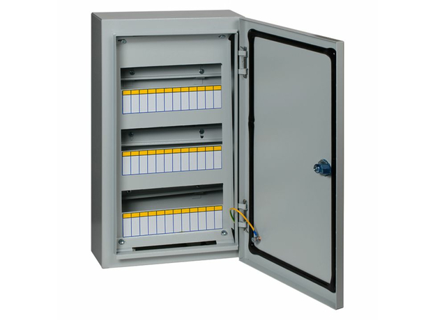 EKF Щит распределительный навесной ЩРн-36з с замком IP54