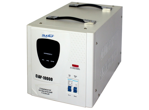 Стабилизатор напряжения RUCELF релейный однофазный 10 кВА (серия СТАР)