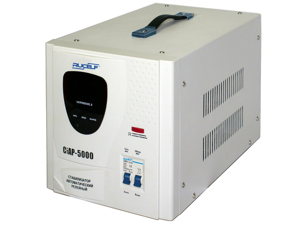 Стабилизатор напряжения RUCELF релейный однофазный 5 кВА (серия СТАР)