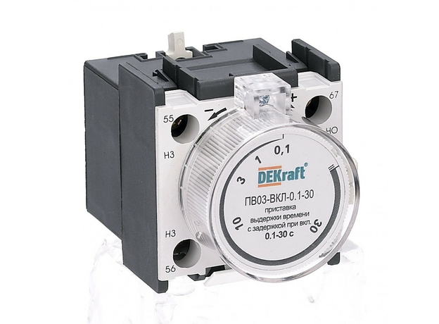 Приставка ПВ-03-вкл-10-180 выдержки времени DEKraft 24113DEK