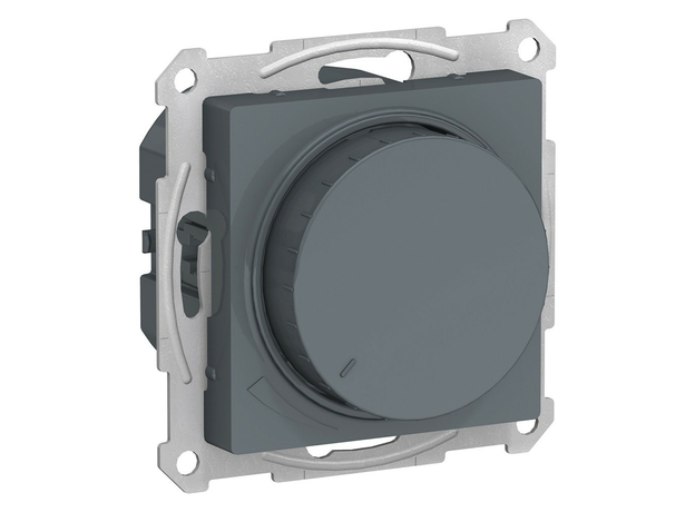 Светорегулятор (диммер) ATLASDESIGN поворотно-нажимной 315Вт механизм грифель Schneider Electric ATN000734