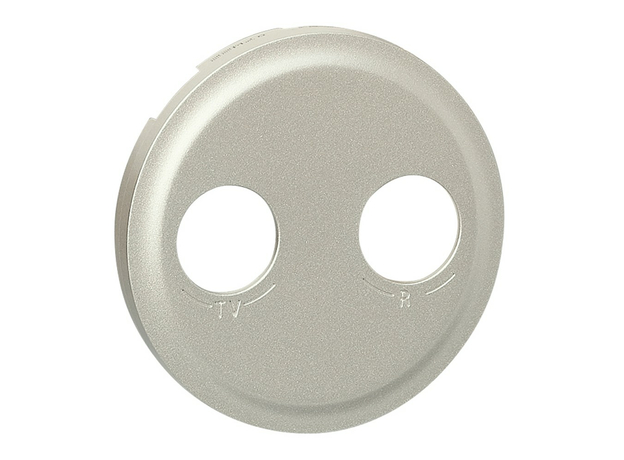 Legrand Celiane Панель лицевая для розетки телевизионной TV/FM титан (68583)
