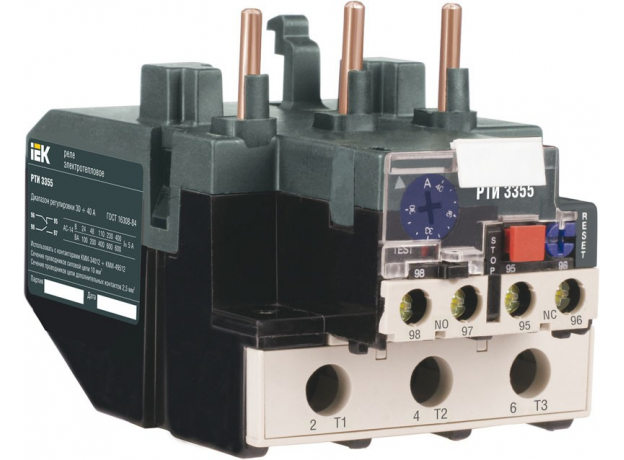 Реле тепловое РТИ-2355 28-36А IEK DRT20-0028-0036