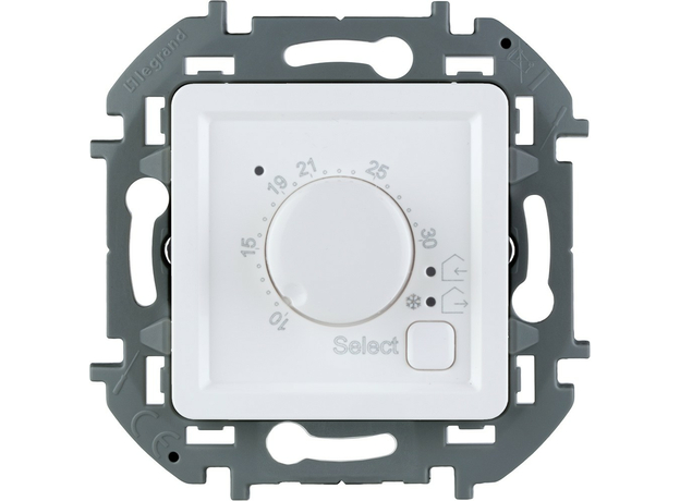 Legrand Термостат с внешним датчиком для тёплых полов INSPIRIA белый
