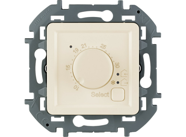 Legrand Термостат с внешним датчиком для тёплых полов INSPIRIA слоновая кость
