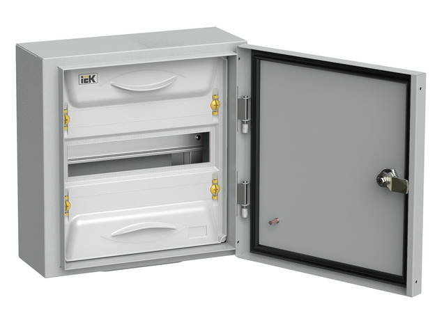 Щит распределительный навесной ЩРн-12з-1 74 IP54 UNIVERSAL IEK MKM11-N-12-54-Z-U