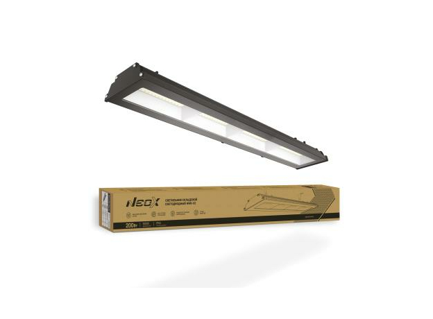Светильник светодиодный ДСП 200Вт WHB-02 230В 5000К 21000Лм 105лм/Вт IP65 без пульсации 4690612038247 NEOX