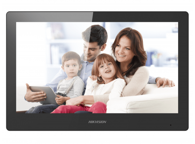 Видеодомофон IP видеодомофон с WI-FI Сенсорный 7'' цветной TFT LCD экран с разрешением 1024*600 (DS-KH6320-WTE1) Hikvision
