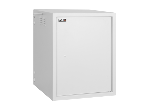 Шкаф настенный антивандальный 19д 15U Ш600хВ767хГ650мм серый (TWS-156065-M-GY) TLK ЭКО02915