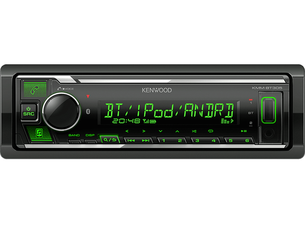 USB-магнитола Kenwood KMM-BT305