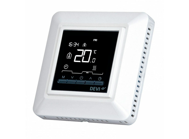 Терморегулятор электронный программируемый DEVIreg Opti 13A для теплого пола DEVI 140F1055