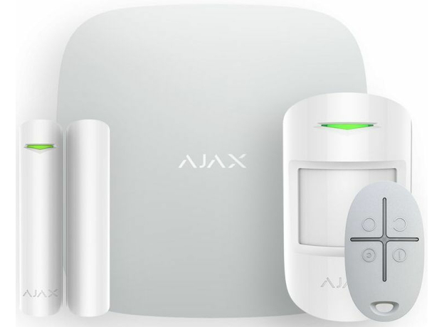 Комплект беспроводной смарт-сигнализации (StarterKit white) Ajax 00-00105515