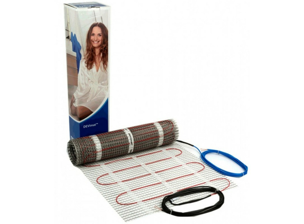 Мат нагревательный одножильный DEVIheat 150S (DSVF-150) 0,5х5м 375Вт 2,5м2 140F0332