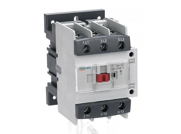 Контактор 80А 220В АС3 1НО+1НЗ КМ-103 DEKraft 22143DEK