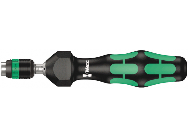 Отвертка динамометрическая 0.30-1.20 Нм патрон Rapidaptor для бит 1/4 C/E 6.3 погрешность ± 6%. 7440 Kraftform Wera WE-074700