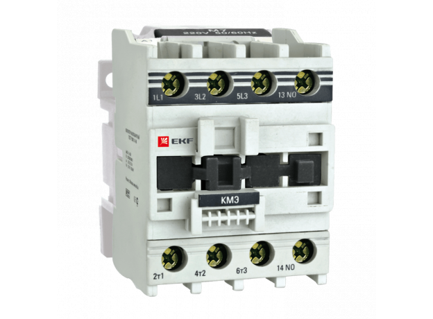 Пускатель магнитный КМЭ 32А катушка управления 380В АС малогабаритный 1NO EKF ctr-s-32-380