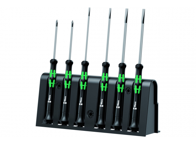 Набор отвёрток для прецизионных работ + подставка 2035/6 A 6 предметов Wera WE-118150