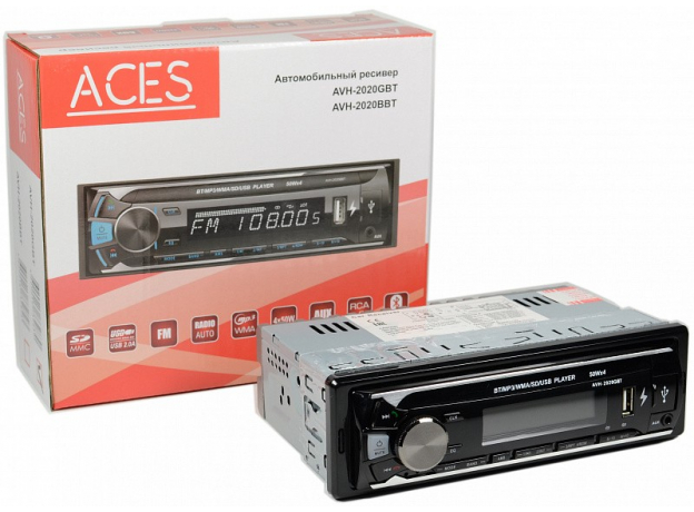 USB/SD-магнитола ACES AVH-2020GBT