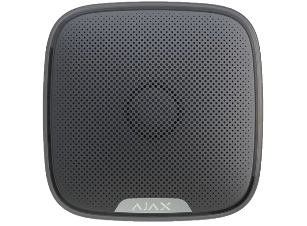 Сирена беспроводная уличная светозвуковая (StreetSiren black) Ajax 00-00105532