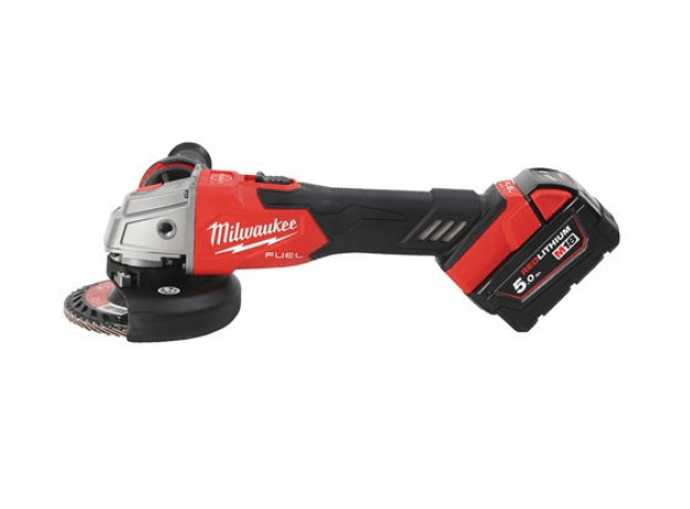 Шлифмашина аккумуляторная угловая M18FSAG125XB-502X FUEL (Li-Ion 5 Ач) Milwaukee 4933478430