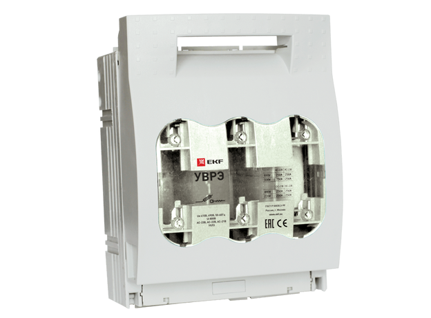 Выключатель-разъединитель УВРЭ 160А откидного тип а под предохранители ППН габ.00 EKF Uvre-160