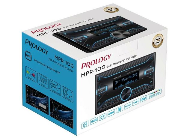 2DIN USB-магнитола Prology MPR-100