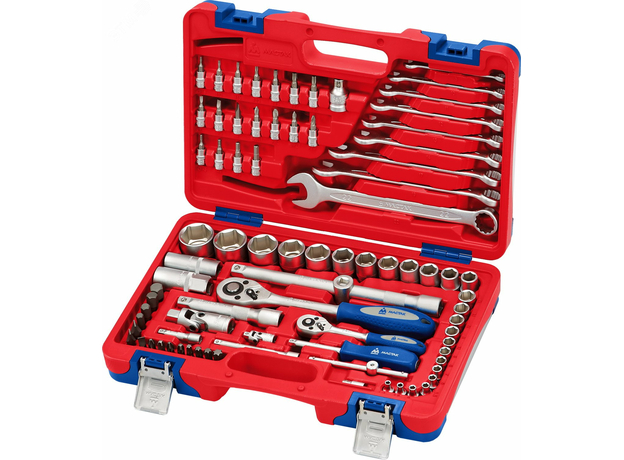 Набор инструментов универсальный 82 предмета Мастак 01-082C