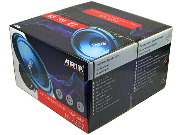 Сабвуфер ARIA BP-12D2