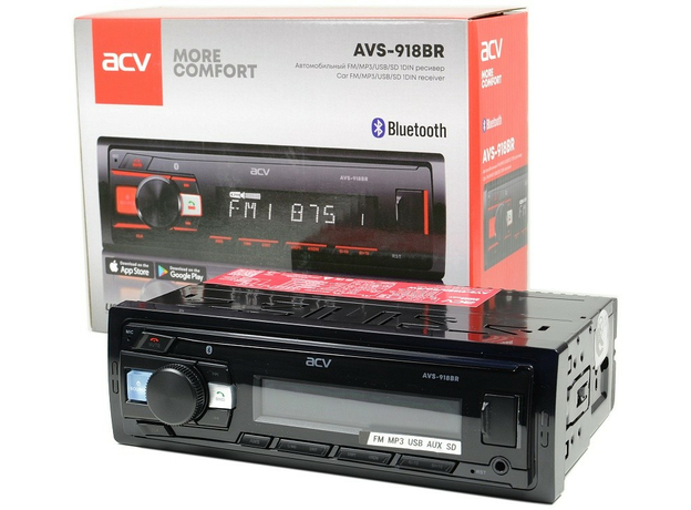 USB/SD-магнитола ACV AVS-918BR