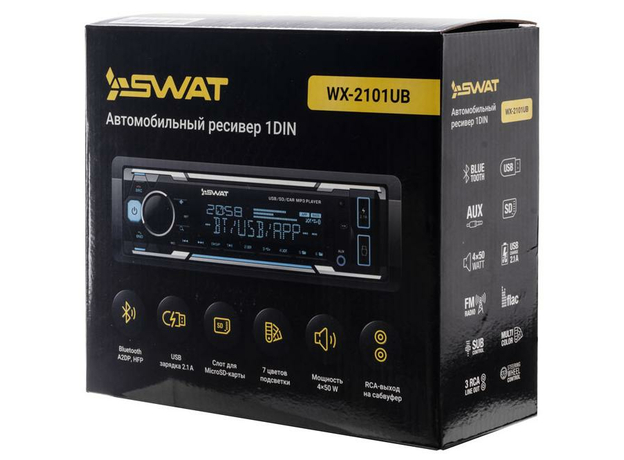 USB/SD-магнитола SWAT WX-2101UB