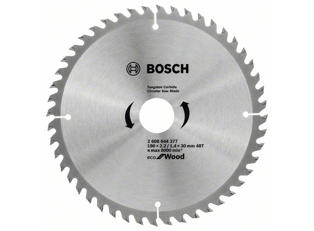 Пильный диск ECO WO 190x30-48T BOSCH 2608644377