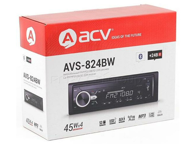 USB/SD-магнитола ACV AVS-824BW