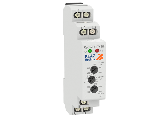 Реле контроля напряжения OptiRel C RV-57 КЭАЗ 281203
