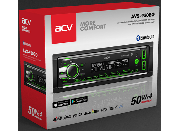 USB/SD-магнитола ACV AVS-930BG