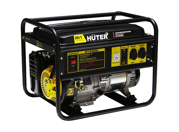 Электрогенератор DY5000L Huter