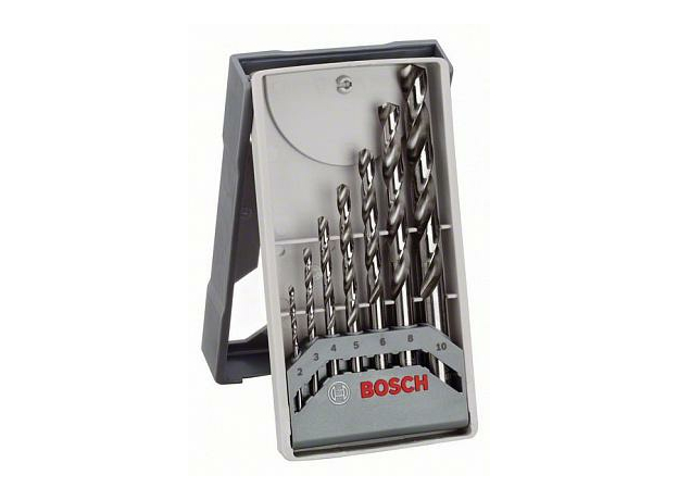 Набор Mini X-Line сверл по металлу HSS-G (7шт) BOSCH 2608589295