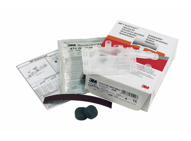 Муфта соединительная 4х1.5мм.кв - 4х10мм.кв/5х1.5мм.кв - 5х6мм.кв до 1кВ Scotchcast 91 3М 7000035337