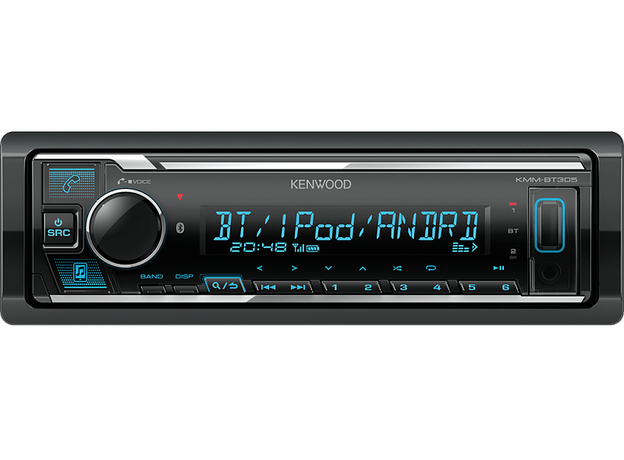 USB-магнитола Kenwood KMM-BT305