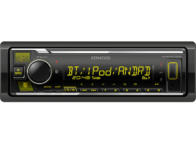 USB-магнитола Kenwood KMM-BT305