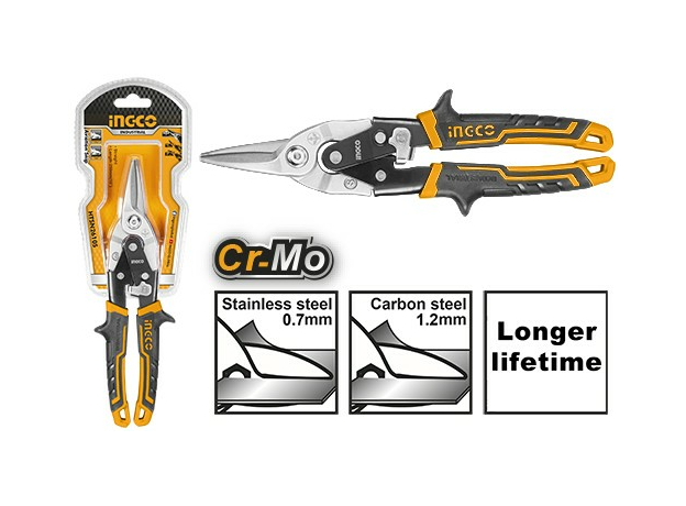 Универсальные ножницы по металлу 250 мм INGCO INDUSTRIAL HTSN2610S
