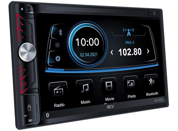 2DIN USB-магнитола ACV WD-6930