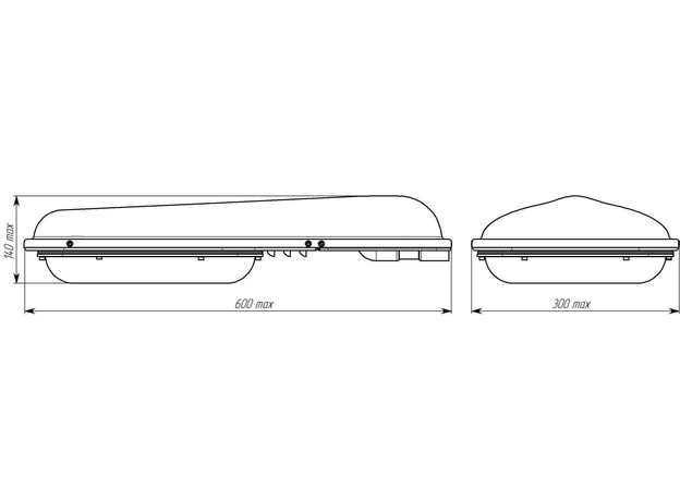 Светильник светодиодный ДКУ 80Вт Победа LED-80-К/К50 8500 Лм IP65/IP23 (10216) GALAD