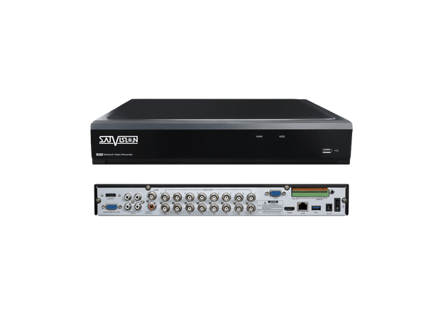 Гибридный 16-ти канальный видеорегистратор SatVision SVR-6115F v3.0