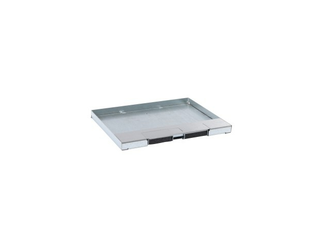 Крышка для напольной коробки нержавеющая сталь, исполнение вровень с полом 12/18 мод. Legrand 088104