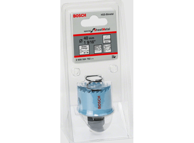 Коронка Sheet-Metal 40мм 2.608.584.792 BOSCH