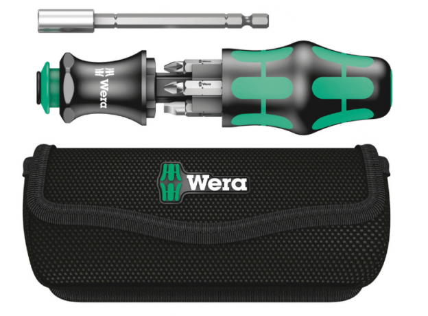 Набор Kraftform Kompakt 28 и патроном Rapidaptor с сумкой 6 предметов Wera WE-134491