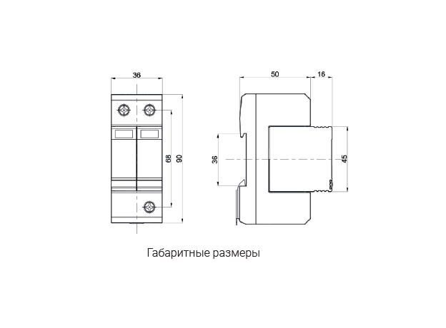 Устройство защиты от импульсных перенапряжений РИФ-Э-II 275/20 (1+1) СТРИМЕР 122001