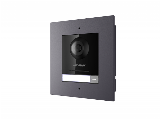 Панель вызывная Hikvision 2Мп многоабонентская IP c LED-по  дсветкой, врезная DS-KD8003-IME1/Flush