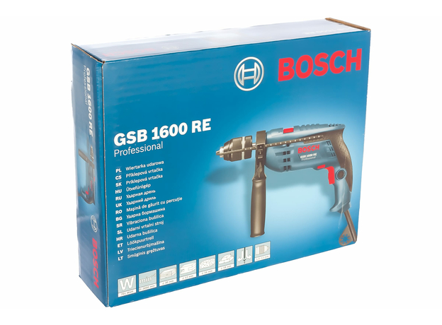 Дрель ударная GSB 1600 RE (0.601.218.121) BOSCH
